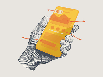Simple Thread - Product Design - subtle update angle drawing engraving etching illustration illustrator mobile photoshop product design scratchboard userflow ux