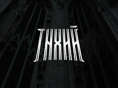 Logotype Тихий branding calligraphy clean concept creative design illustration logo type typography vector