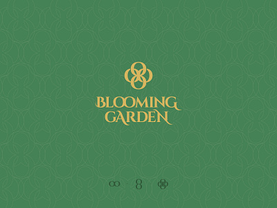 Blooming Garden Logo branding logo minimalistic