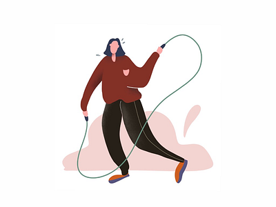 Jump ! illustration ui