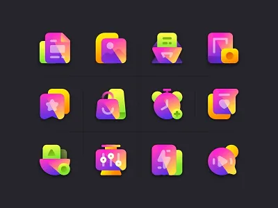 SA9527 - Icon Design Style 024 design icon sa9527 style ui