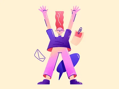 Smoothflow IV character character design color design dribbble illustration shapes