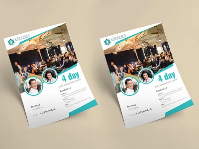 Coaching Self Empowerment Flyer Design ad advertise advertisement business design fab flyer flyer flyer design flyers logo