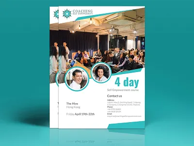 Coaching Self Empowerment Flyer Design ad advertise advertisement business design fab flyer flyer flyer design flyers logo