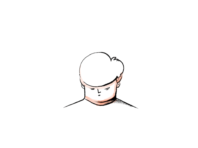 “I have an idea!” animated gif animation character character art character concept character design character illustration drawing frame by frame hand drawing hand drawn illustration procreate sketch web