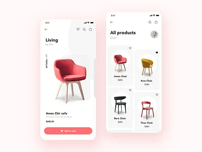 Home Design ui ux 应用 设计
