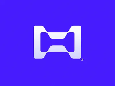 H h letter logo logotype mark monogram symbol typography