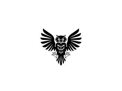 Owl bird books design emblem exlibris graphics owl publishing symbol