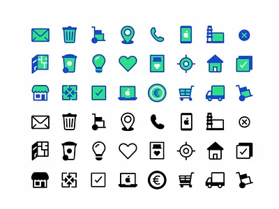 Small Icons branding calender camera folder icon icon app icon set iconography icons iconset illustration ios logo mark modern simple symbol ui ux website