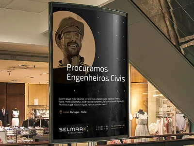 Selmark advertising advertise advertising branding design flat illustration lettering logo type typography vector