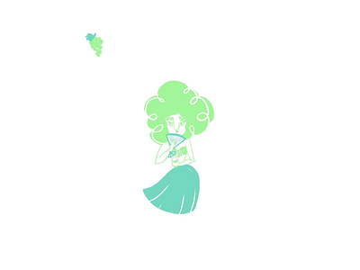 The shy grape color fruit grape illustration shy veggie