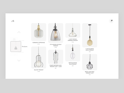 lightning bulbs show case design 2 ( JUST DESIGN ) adobexd design icon ux web