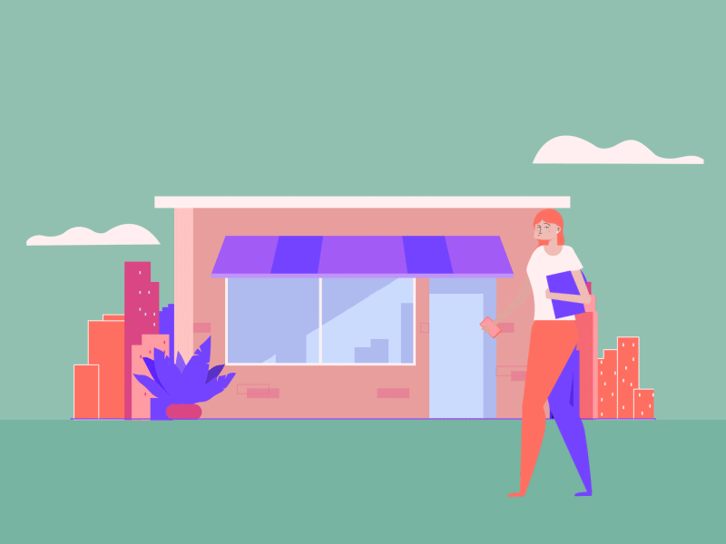 CHARECTER ANIMATION 2d animation after effects camera character animation design duik duik bassel expression fill illustration loop animation shape layer vector