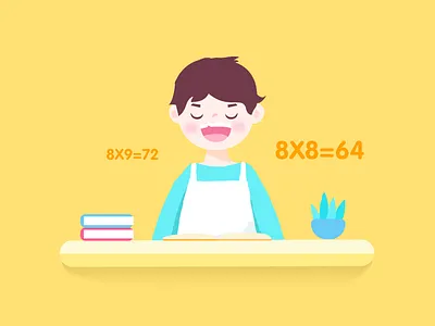 Illustration book boy illustration study