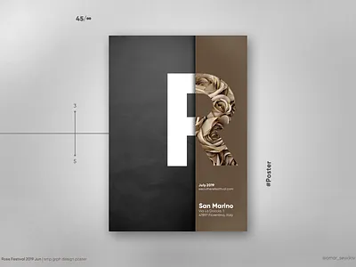 Post for San Marino abstract accurate adobe america art background black and gold branding design first graphic illustration logo photoshop poster simple texture typography ui vector