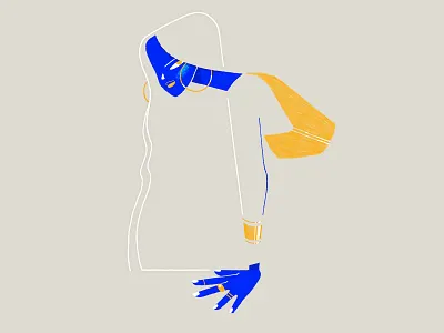Side Eye art bold character character design design digital girl illustration line shape sketch style