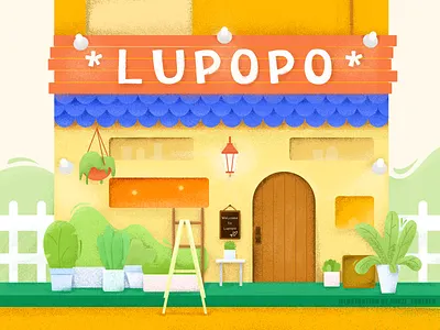 Dream Town cartoon design flat forever illustration minzi summer ui