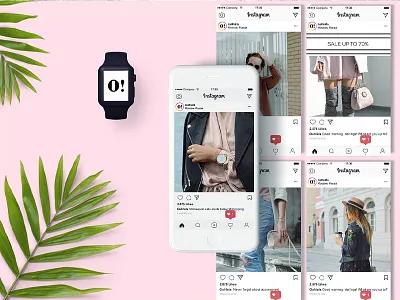 Ouhlala! brand branding clothes fashion fashion app identity instagram interface logo logomachine logotype online shop shopping store woman