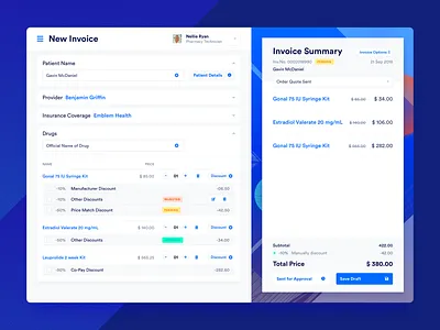 Rescrypt — Invoice Factoring design discount finance invoice pricing product design ui ux uxui web design z1