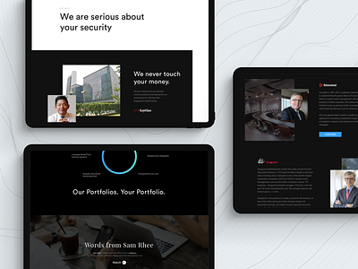 endowus.com website redesign charts design finance illustration investment landing ui ux web