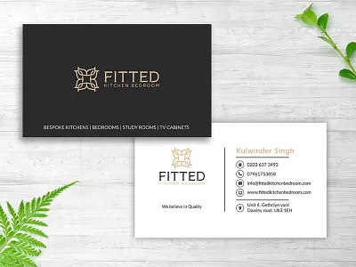 Fitted Business Card Design brand branding business card business card template business cards design card company design designer business card identity nisha nisha droch nisha f1