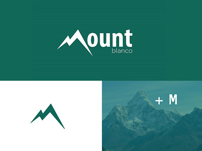 Mount blanco Logo brand brand identity branding dailylogo dailylogochallenge day8 design dribbble graphicdesign illustration lightdesign logo logochallenge logodesign logos vector visual art visual design visual identity