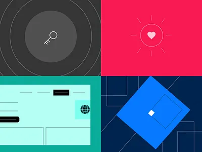 Line Illustration app design bold branding clean color concept design flat icon identity illustration layout minimal type typography ui ux vector web website
