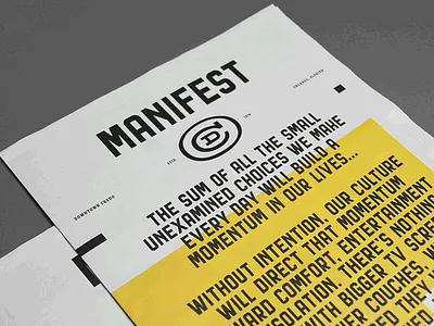 Downtown Credo — Manifest Display editorial design modular font newspaper typeface typeface design typogaphy