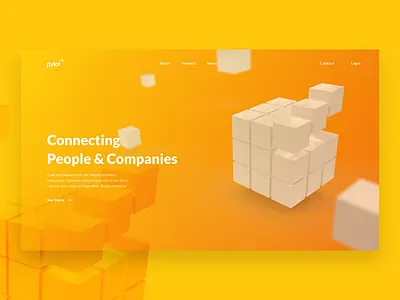 Pylot Web UI adobe illustrator adobe photoshop cc adobecc adobedimension adobexd corporate identity indexpage logo modern design tech web design webui