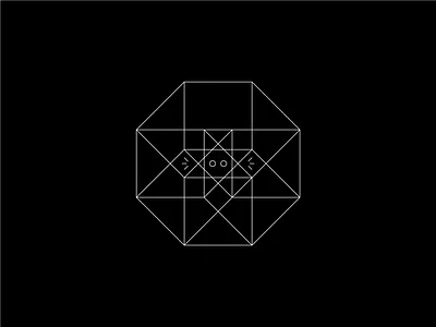 hypercat branding data icon identity illustration logo