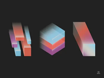 EPD HW 19 branding dropbox gradient grid hack week posters