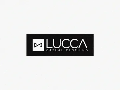 Lucca Casual clothing Logo advertising agency ajmalaj branding concept designers dribbble illustration logo logo design logos logotype symbols typography