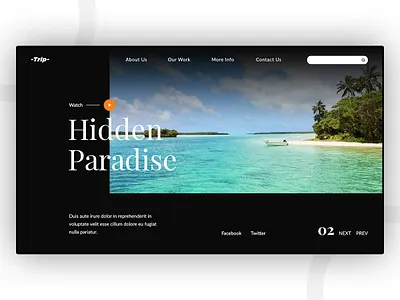 Creative Landing Page Template creative design gradient homepage landing screen template ui ui kit web