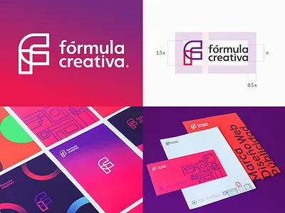 Branding Studio brand branding branding en veracruz branding mexico branding studio branding veracruz colorful design formula creativa gradient gradient logo lettermark logo logo designer logos en veracruz logotipos en veracruz logotipos online logotipos personalizados logotype monogram stationery