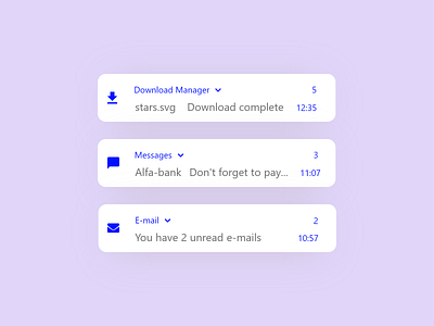 Daily UI #049 049 adobe xd daily ui dailyui design notification ui