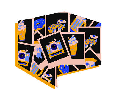 Ipanema Style PhotoShelter Potential Shirt Design camera design food illustration logo photoshelter procreate tshirt tshirt design vector visual identity