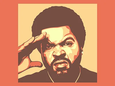 Ice Cube branding design graphicdesign ice cube illustration illustration design logo vector vector illustration vectorart