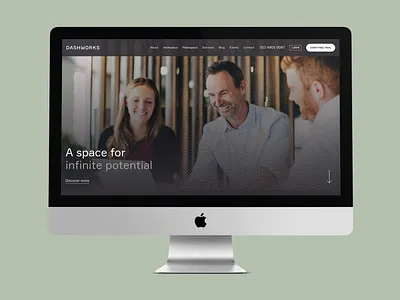 Dashworks Web Design arrow cowork coworking space dashworks design dot pattern dots grey icon lake macquarie makespace navigation newcastle pattern responsive ui ux web design website workspace