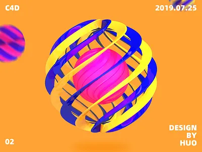 C4D Essential Training 3d cinema 4d design illustration ui 插图