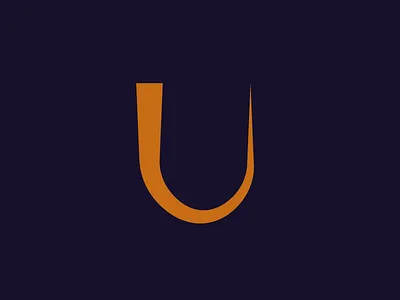 Day 21 - U design experiment letter type typeandcolorchallenge typography u vector