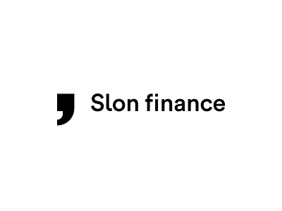 Slon finance elephant finance logotype