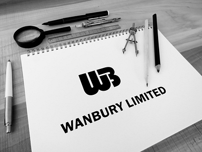 Wanbury Limited logo app branding business logo business logo design clean construction logo design flat icon identity illustration illustrator lettering logo logo for sale logodesign minimal type typography vector