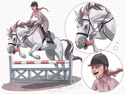 T-shirt design design digitalart illustration rikoandthehuman