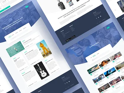 Blog & events pages blog case study dailyui design events interaction marketing pay product read ui ux web website