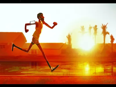 I HAVE TO RUN AGAIN art character design dessin draw illustration