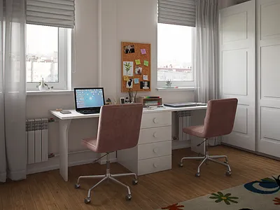 Kid's bedroom, 3d rendering 3d render 3d rendering 3d visualization 3dsmax design interior design kids bedroom