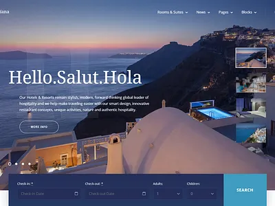 Luvianna Hotel WordPress Theme #84014 hotel theme hotels template website wordpress wordpress theme