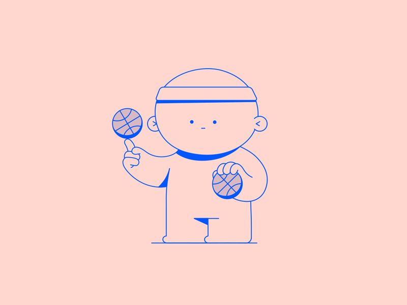 Two dribbble invites! 2d 2d animation animation cel character character animation character design design dribbble dribbble invite flat gif illustration invites line line art loop shape layers