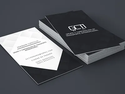 GCTI Business Card branding business card design design logo