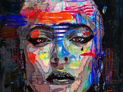 A Star Is Born⭐️ art branding business canvas canvasart celebrity colors creative design digital hollywood hustle inspirational international ladygaga motivational movie photoshop studiodtalk wall